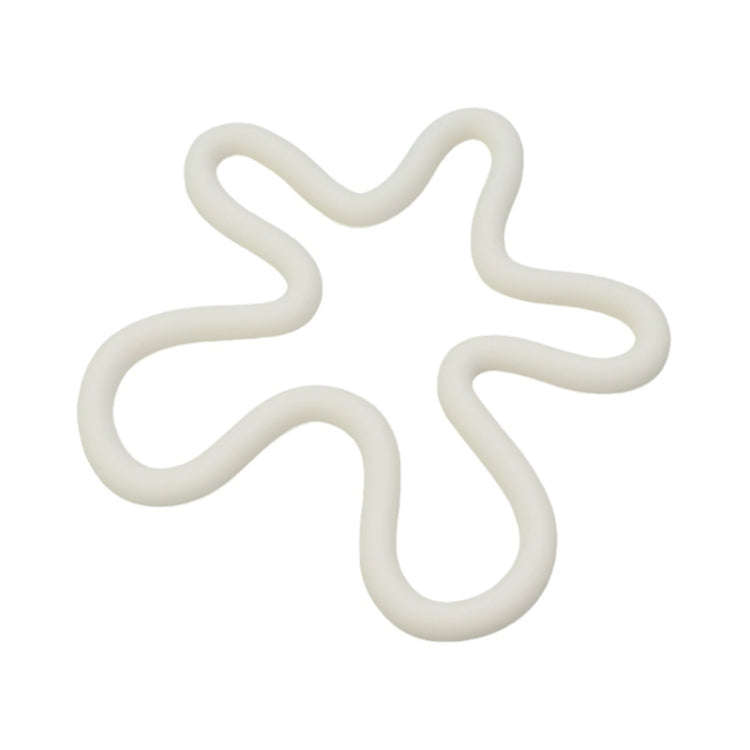 Household Irregular Silicone Heat Insulation Mat Kitchen High Temperature Resistant Desktop Place...