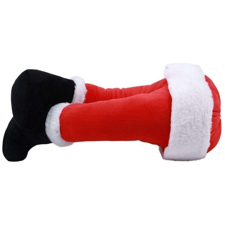Christmas Tree Decoration Santa Claus Elf Legs Plush Door Decor Christmas Home Hanging Ornaments(...