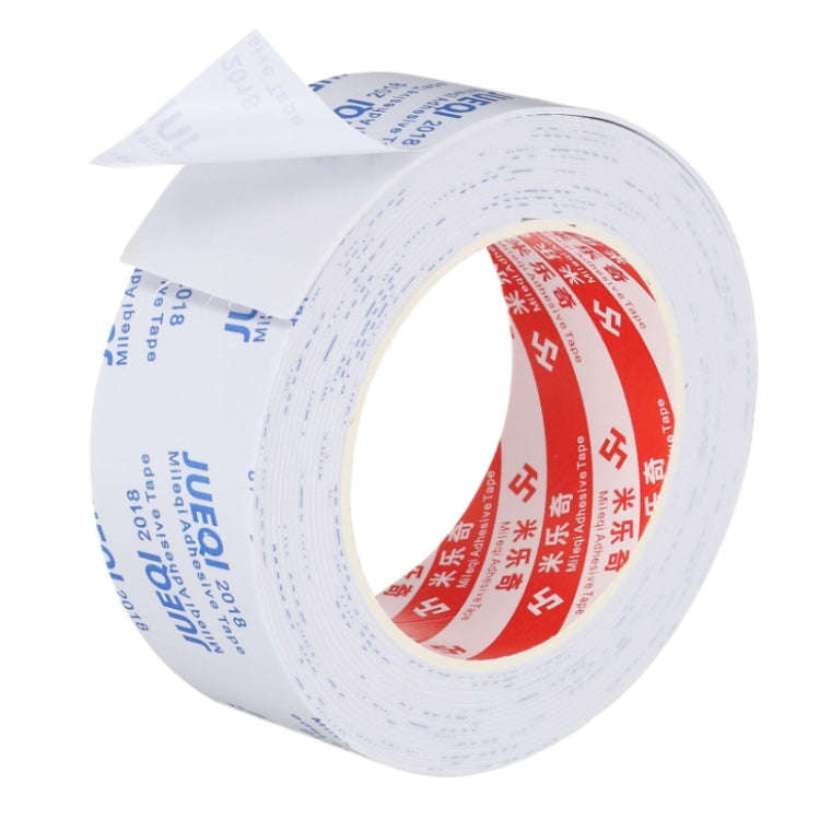 Mileqi EVA Shock-Absorbing Sound-Insulating Sealing Single-Sided Foam Tape, Thickness: 1mm White(...