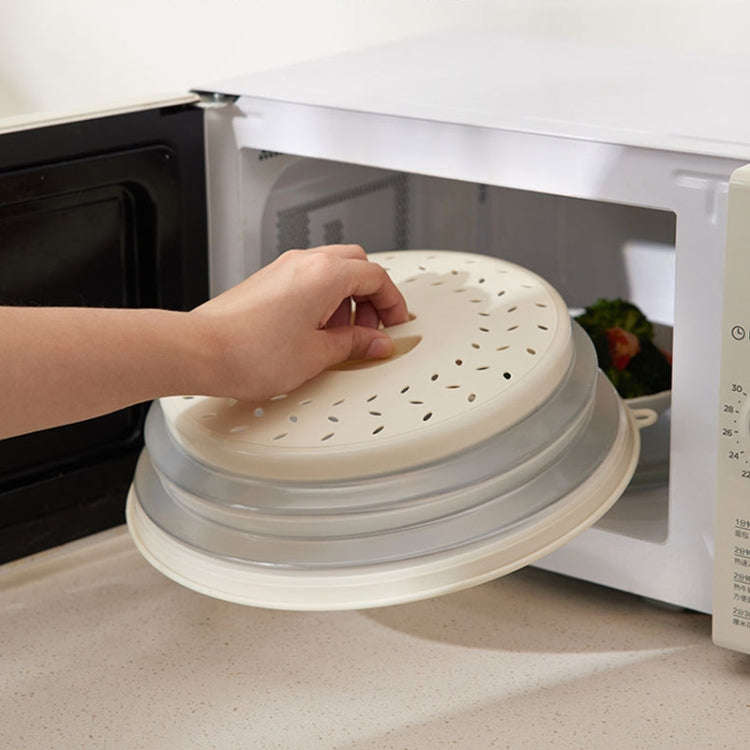 Kitchen Foldable Microwave Oven Splash Guard Household Multifunctional Food Preservation Cover, S...