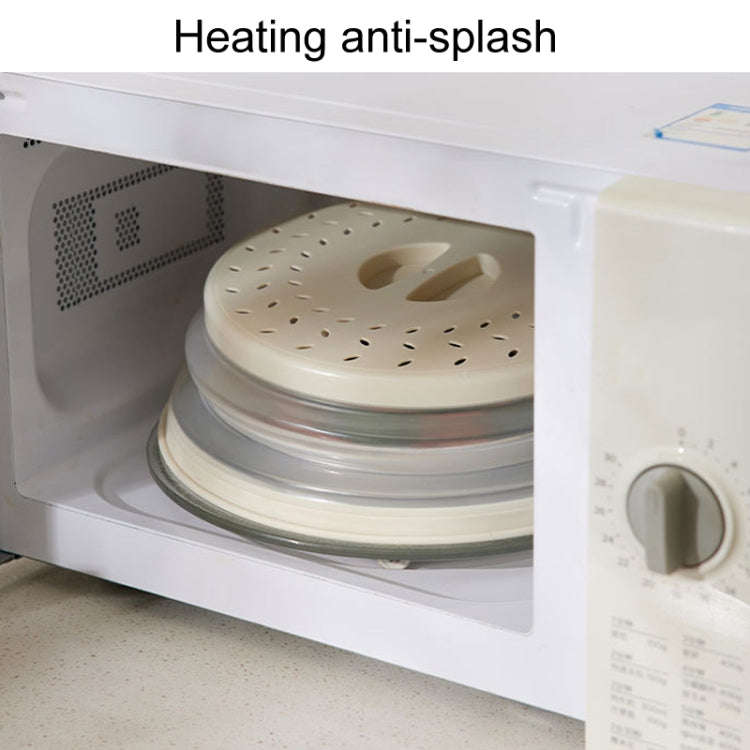 Kitchen Foldable Microwave Oven Splash Guard Household Multifunctional Food Preservation Cover, S...
