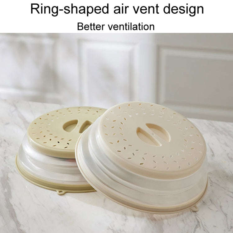 Kitchen Foldable Microwave Oven Splash Guard Household Multifunctional Food Preservation Cover, S...