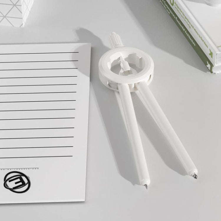 Drawing Press Digital Compass Multifunctional Scale Compass(White With Refill)