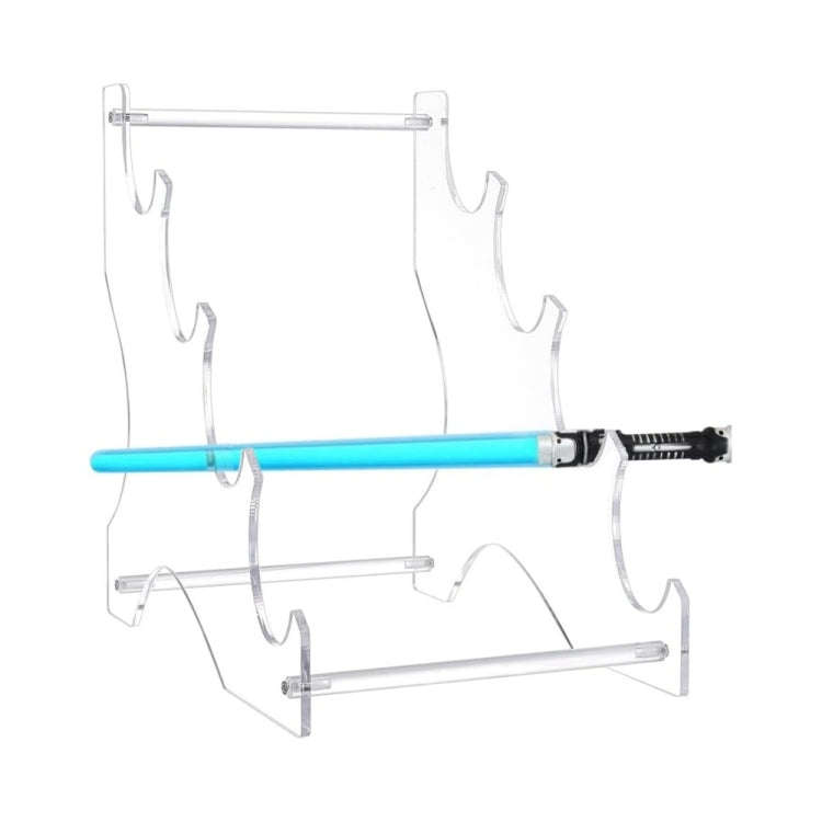 4 Layer Lightsaber Display Stand Acrylic Toy Rack(127)