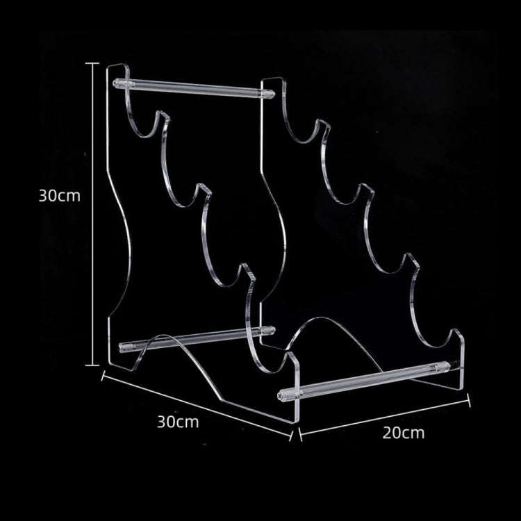 4 Layer Lightsaber Display Stand Acrylic Toy Rack(127)