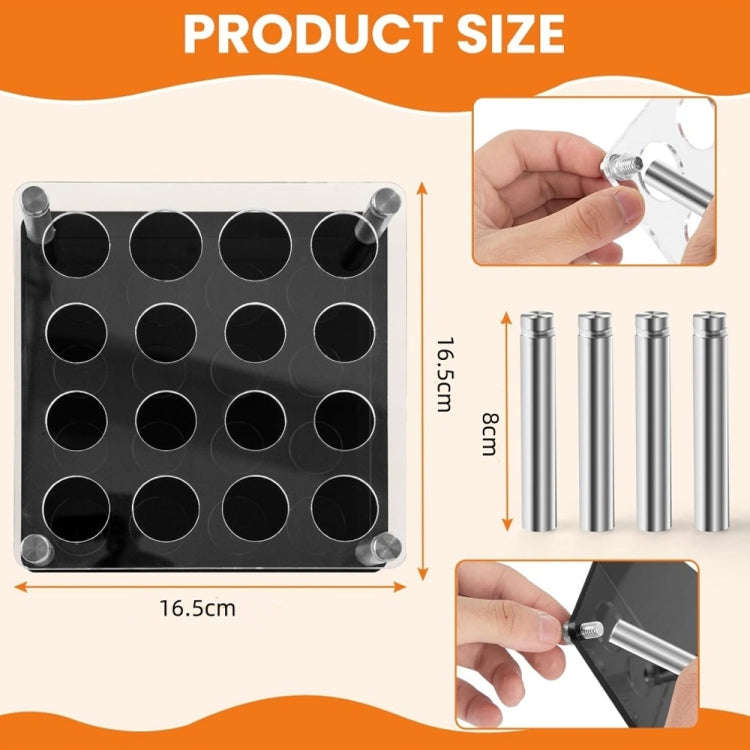 Acrylic Chess DIY Mold Stand(126)
