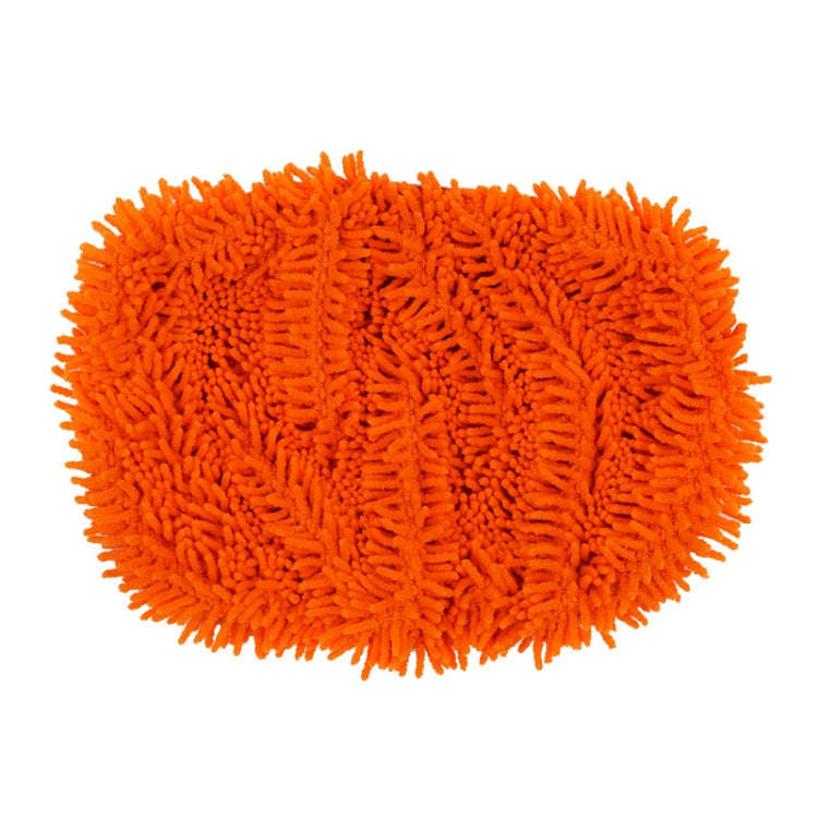 For Swiffer Sweeper and Other 10-inch Flat Mop Replacement Pads Chenille Orange