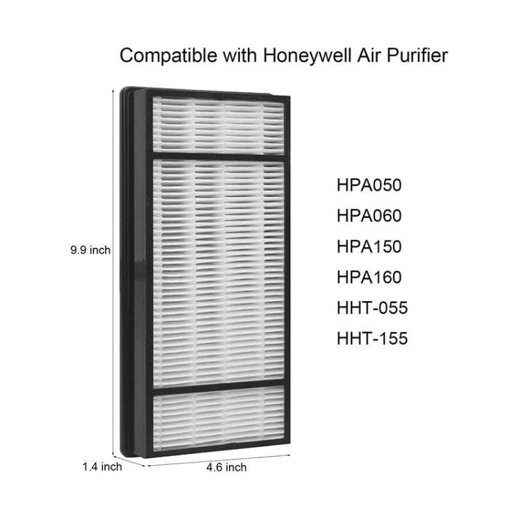 For Honeywell HRF-H1 HRF-H2 HPA050 Air Purifier 2pcs /Pack Filter Replacement Parts
