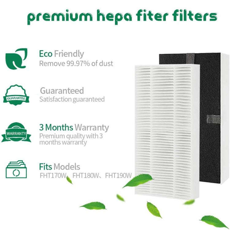 For Febreze FRF102B / HRF201B / HHT290 Air Purifier 2pcs /Pack HEPA Filter