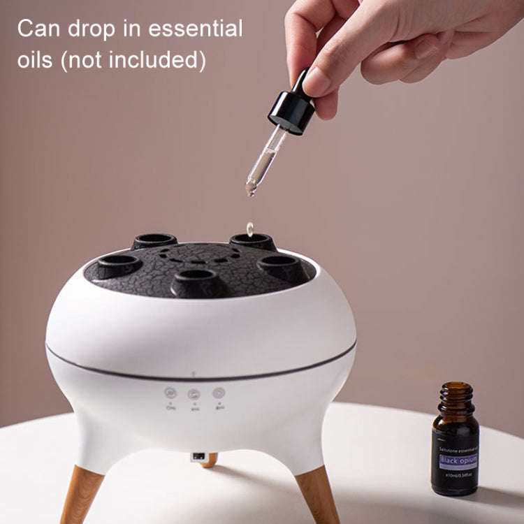 Dynamic Multi-Spray Aromatherapy Diffuser With Colorful Lights Remote Control Humidifier UK Plug(...