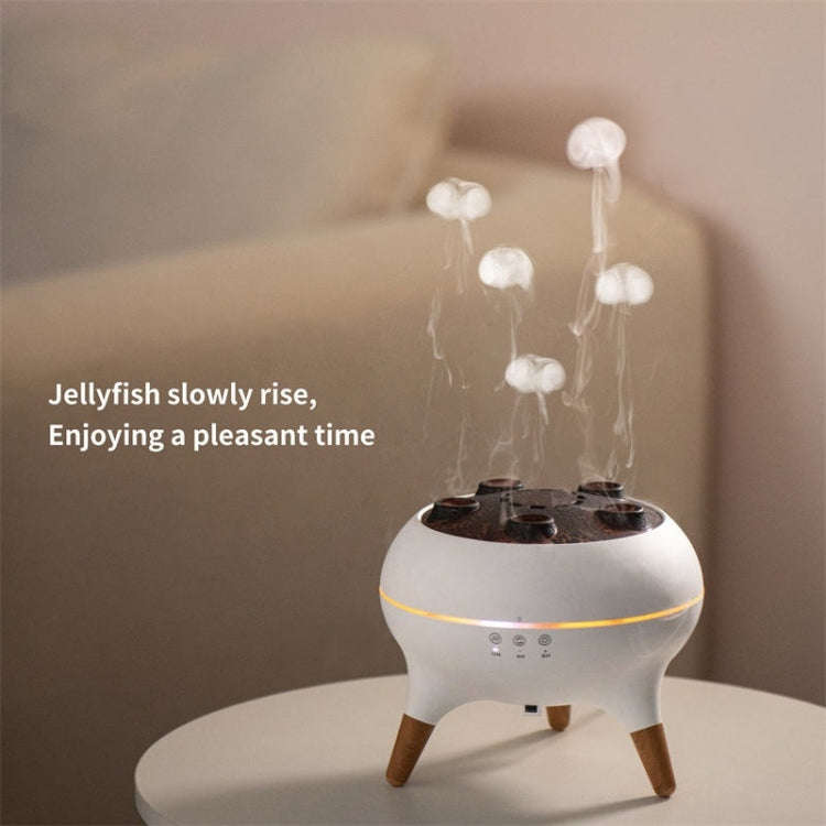 Dynamic Multi-Spray Aromatherapy Diffuser With Colorful Lights Remote Control Humidifier UK Plug(...