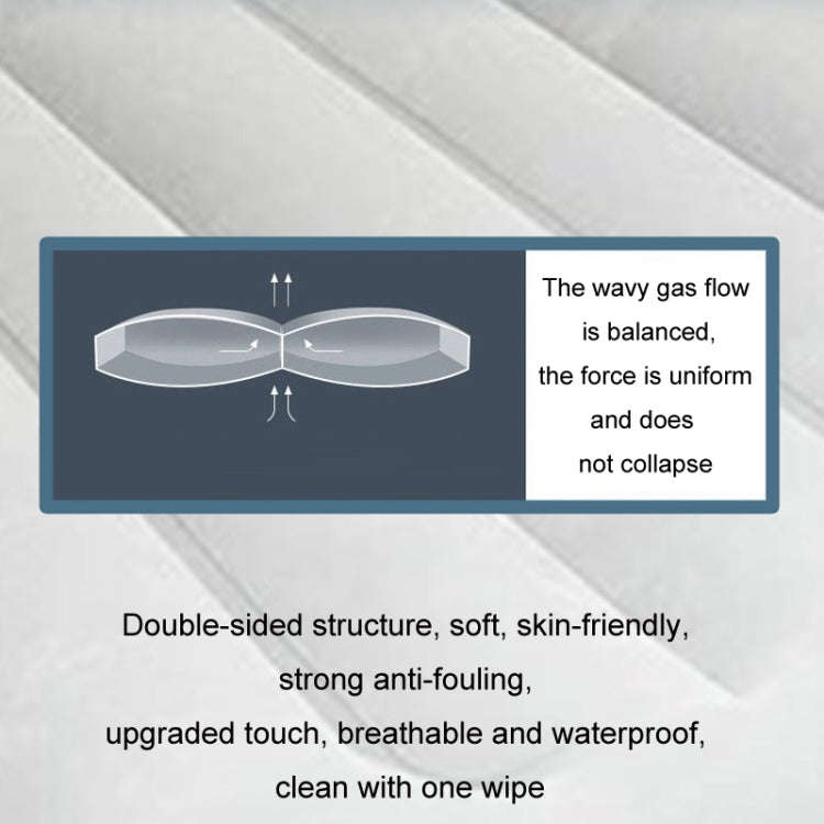 Car Inflatable Bed Multifunctional Outdoor Camping Sleeping Mat, Color: Gray