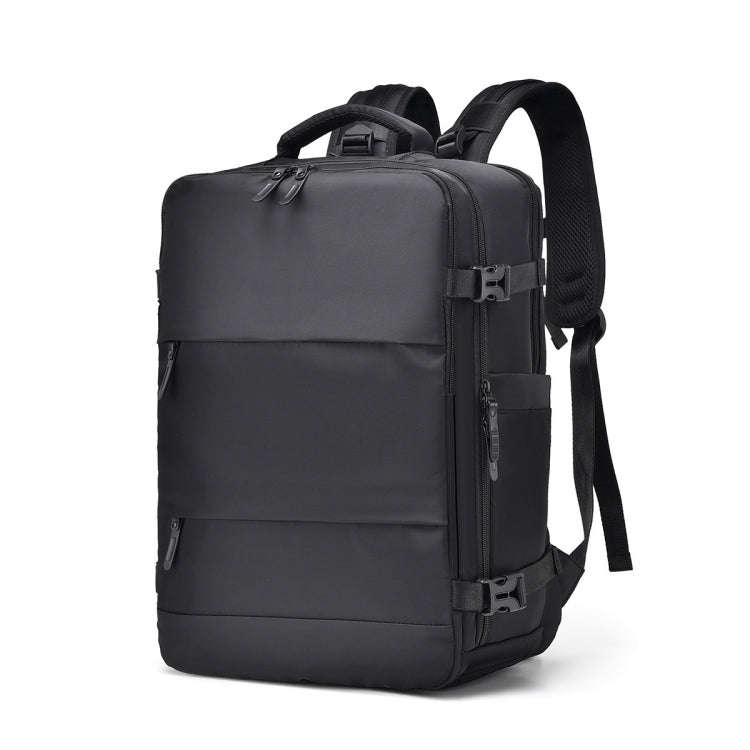 WEIXIER B692 Large Capacity Shoulder Bag Business Travel Computer Backpack(Black)