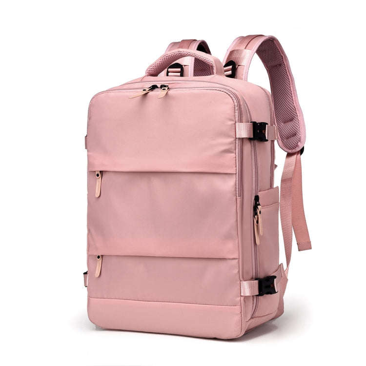 WEIXIER B692 Large Capacity Shoulder Bag Business Travel Computer Backpack(Pink)