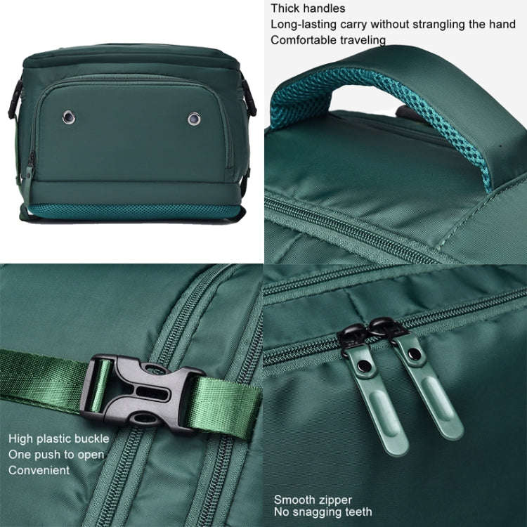 WEIXIER B692 Large Capacity Shoulder Bag Business Travel Computer Backpack(Green)