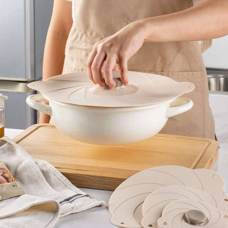 4 inch Household Vacuum Self-Priming Sealed Silicone Freshness Lid Kitchen Rice Cover