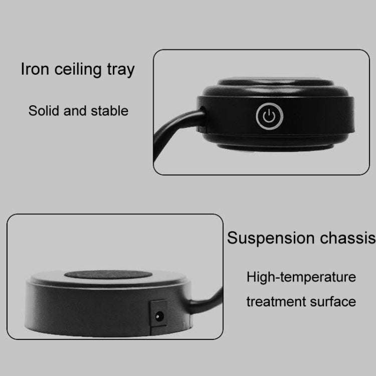 Magnetic Levitation Bluetooth Speaker Household Decorative Ambient Lighting Ornament US Plug, Sty...