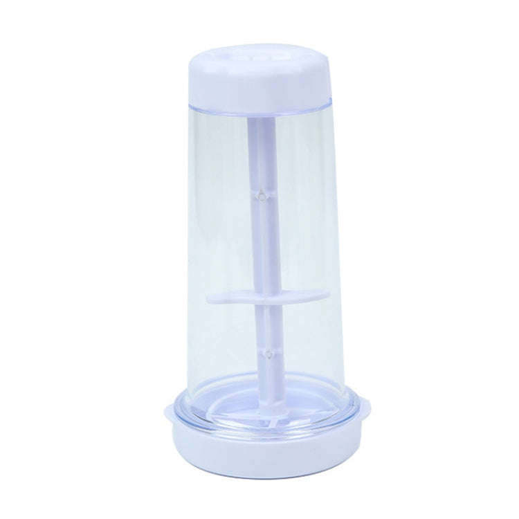Home Handheld Rotary Flour Mixing Cup Kitchen Flour Sifter Baking Gadget(White)