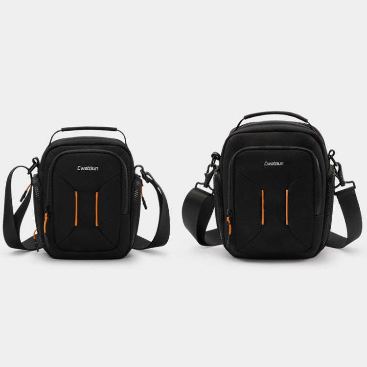 Cwatcun D140 Shoulder Crossbody Camera Storage Bag Shockproof Dropproof Leisure Outdoor Small Bag...