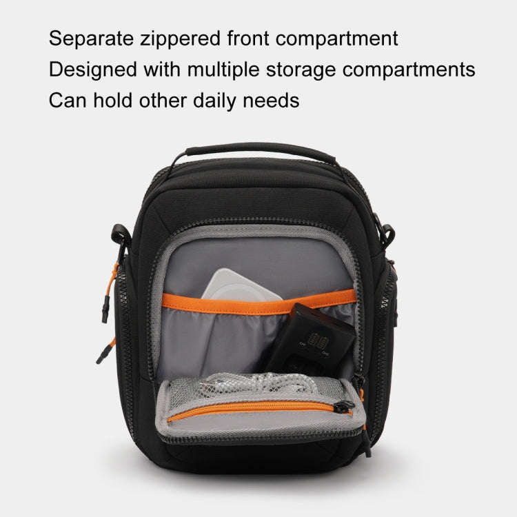 Cwatcun D140 Shoulder Crossbody Camera Storage Bag Shockproof Dropproof Leisure Outdoor Small Bag...