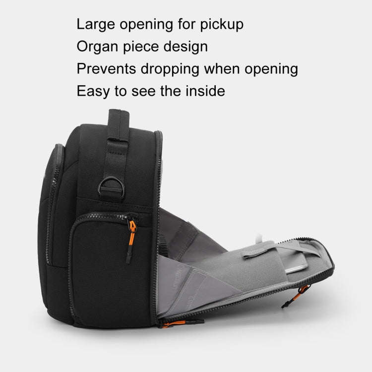 Cwatcun D140 Shoulder Crossbody Camera Storage Bag Shockproof Dropproof Leisure Outdoor Small Bag...