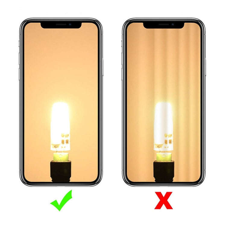 G4 AC/DC12V 3W Flicker-free Replacement LED Halogen Lamp Beads, Light Color: Warm White(Milky Whi...