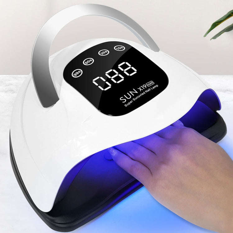 X19Max UV LED Nail Drying Lamp High Power 320W Quick Drying Nail Polish Gel Nail Dryer Light(US P...
