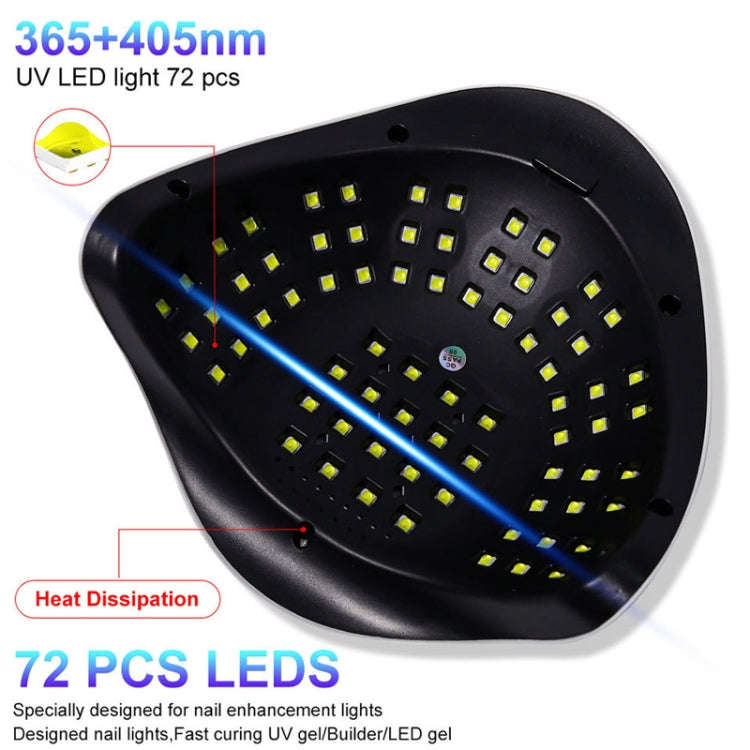 X19Max UV LED Nail Drying Lamp High Power 320W Quick Drying Nail Polish Gel Nail Dryer Light(US P...