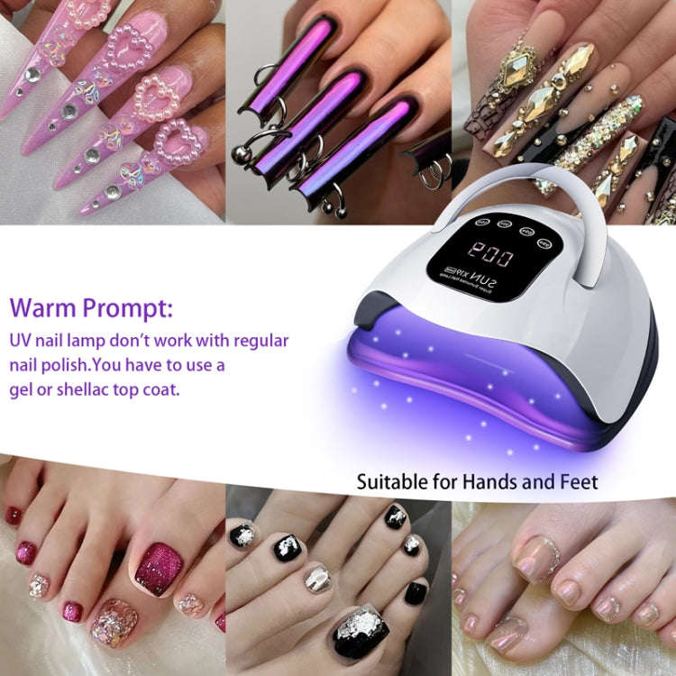 X19Max UV LED Nail Drying Lamp High Power 320W Quick Drying Nail Polish Gel Nail Dryer Light(US P...