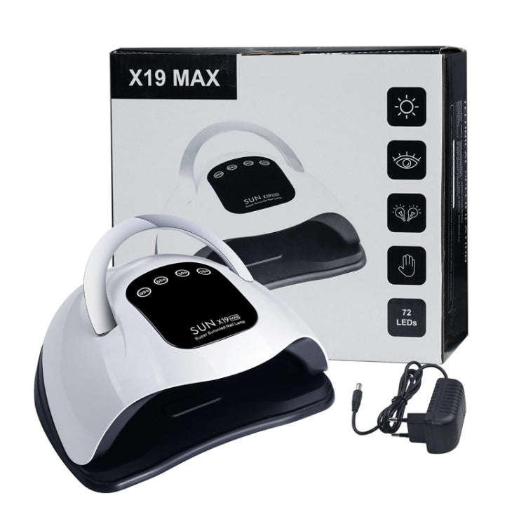 X19Max UV LED Nail Drying Lamp High Power 320W Quick Drying Nail Polish Gel Nail Dryer Light(US P...