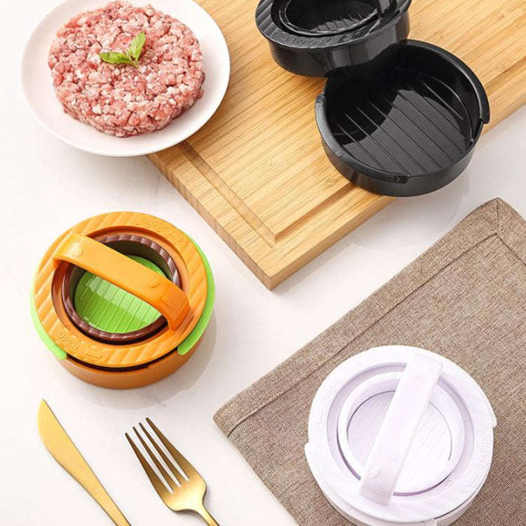 Round Burger Making Tools Kitchen Combo Meat Press Kit(White)