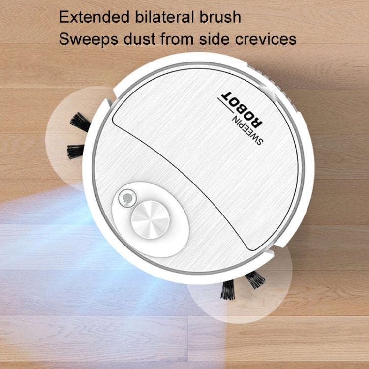 Intelligent Sweeping Robot Sweeping Mopping Suction 3 In 1 Cleaning Machine(8088 White)