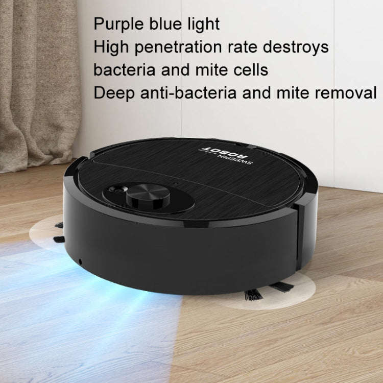 Intelligent Sweeping Robot Sweeping Mopping Suction 3 In 1 Cleaning Machine(8088 White)