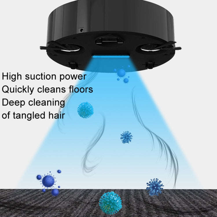 Intelligent Sweeping Robot Sweeping Mopping Suction 3 In 1 Cleaning Machine(8088 White)