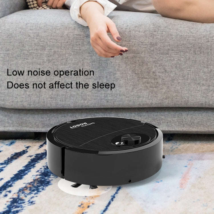 Intelligent Sweeping Robot Sweeping Mopping Suction 3 In 1 Cleaning Machine(8088 Black)
