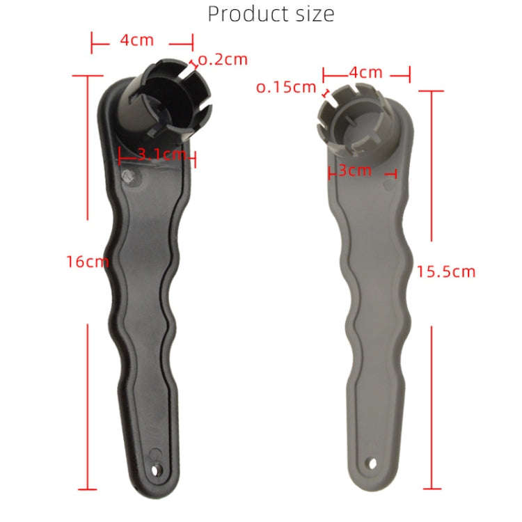 Spiral Air Valve Wrench For Inflatable Boat, Kayak, Paddle Board, Air Nozzle Tightening(Gray Eigh...