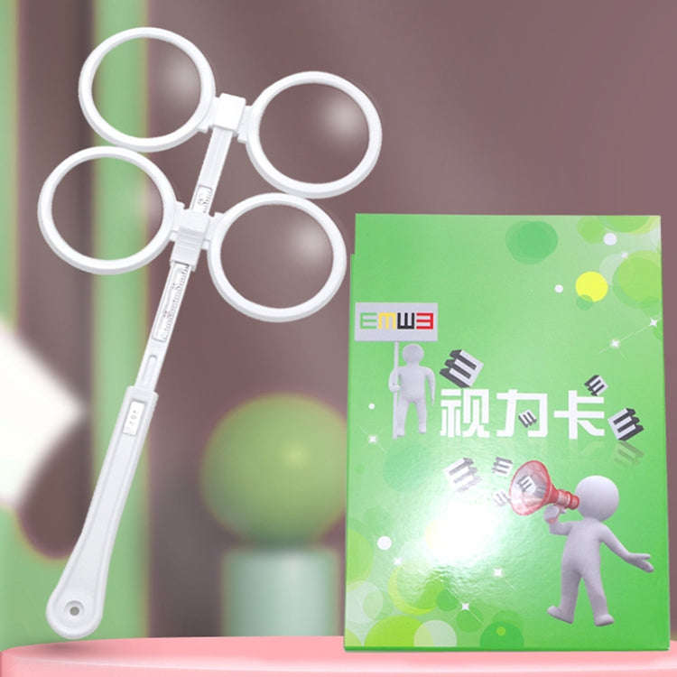 400 (20/40) Children Vision Training Adjustable Interpupillary Distance Flip Racket