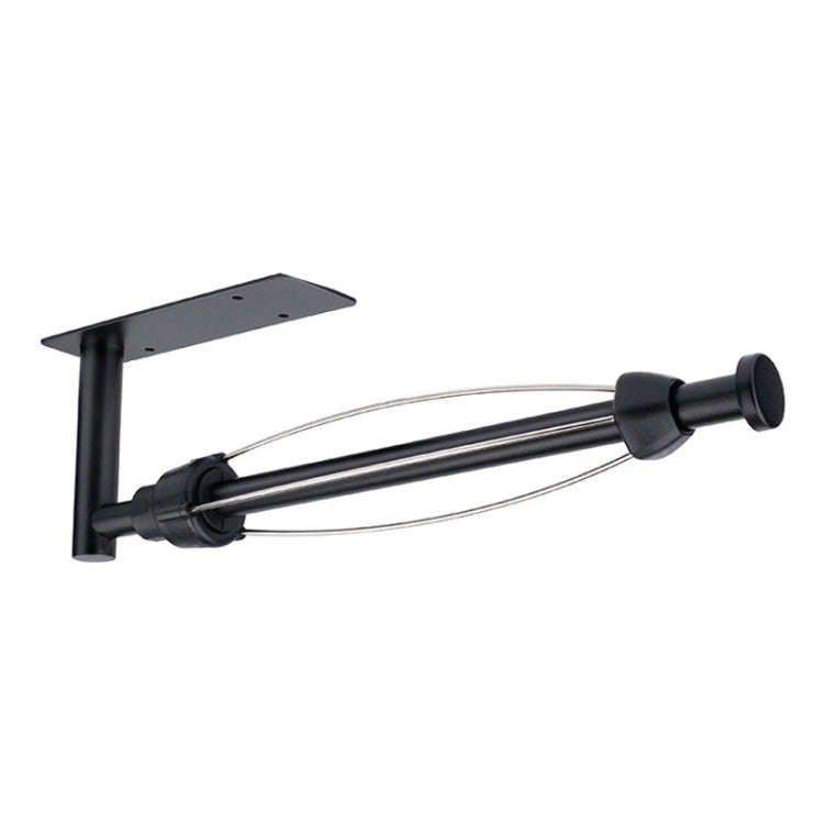 Kitchen Stainless Steel Paper Towel Holder With Damping Cabinet No Punch Roll Paper Cling Film Ho...
