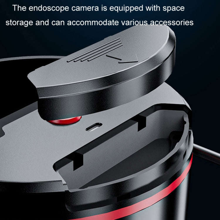 8mm Pipeline Camera Engine Cylinder Endoscope With Screen, Length: 2m Hard Wire