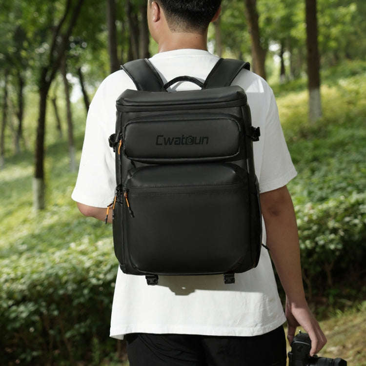 Cwatcun D141 Shoulder Drone Bag Large Capacity Multifunctional Waterproof Photography SLR Camera ...