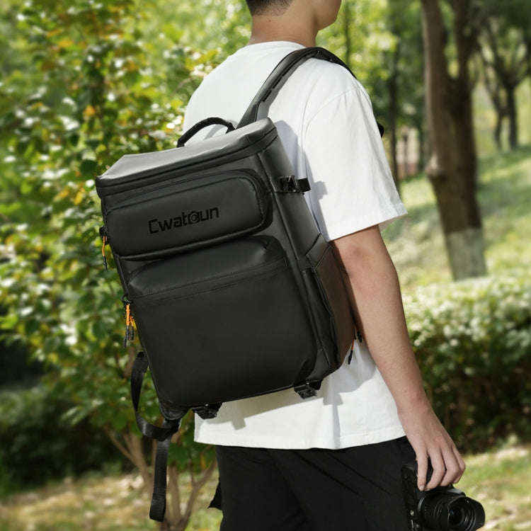 Cwatcun D141 Shoulder Drone Bag Large Capacity Multifunctional Waterproof Photography SLR Camera ...