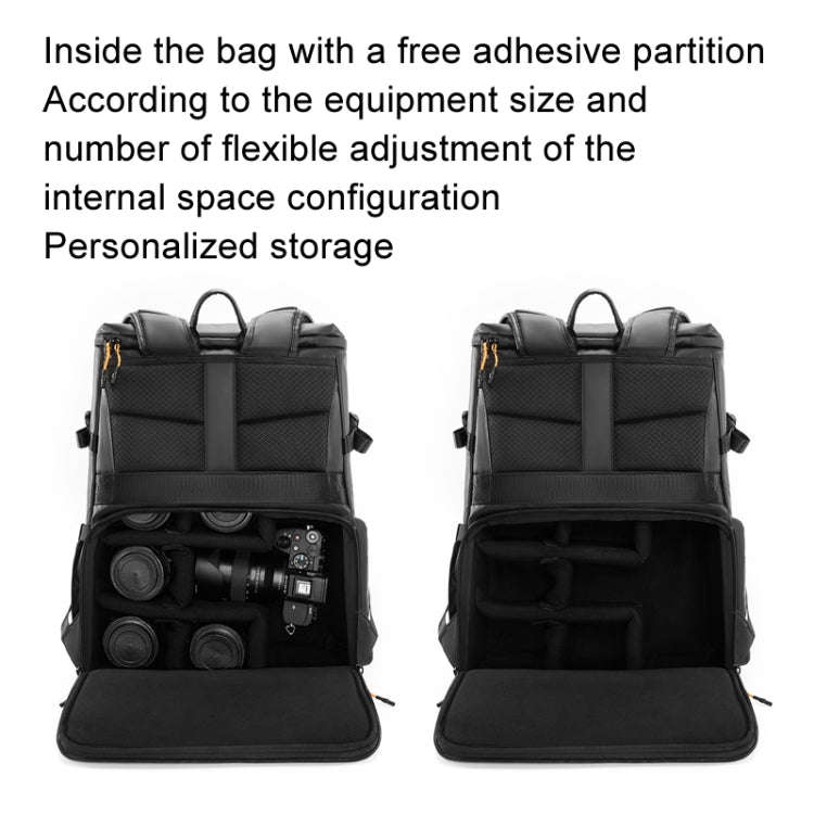 Cwatcun D141 Shoulder Drone Bag Large Capacity Multifunctional Waterproof Photography SLR Camera ...