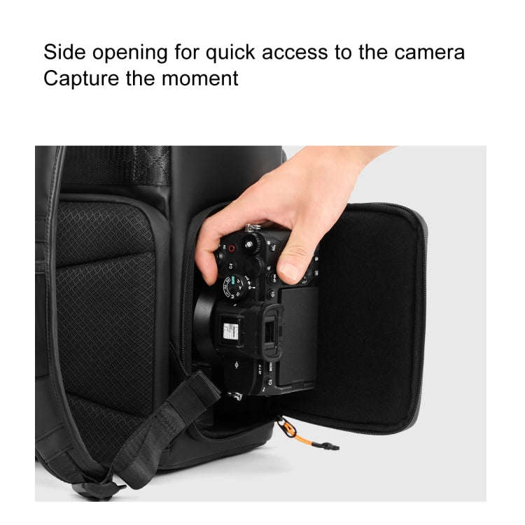 Cwatcun D141 Shoulder Drone Bag Large Capacity Multifunctional Waterproof Photography SLR Camera ...