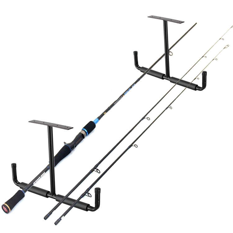 2pcs /Pack  Heavy Duty Ceiling Storage Hooks for Hanging Lumber Ladder Tool & Other Bulky Items(S...