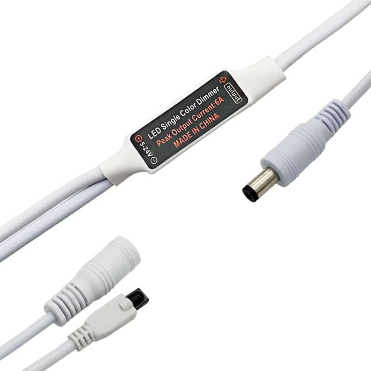 6-Button Single-Color DC Controller Infrared Dimming Light With LED Controller