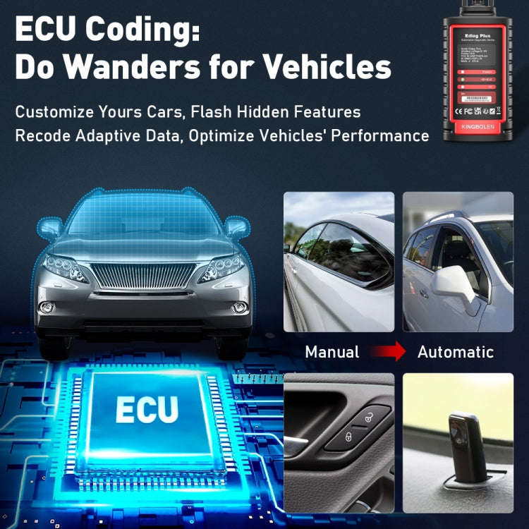 KINGBOLEN OBD2 Car Tester Diagnostics(Ediag Plus)