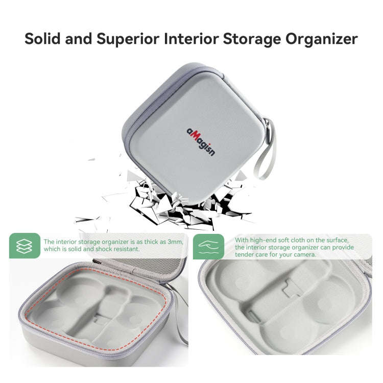 For DJI Neo aMagisn Standard Storage Bag Carrying Case(White)