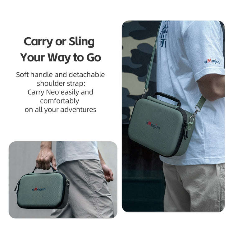 For DJI NEO Fly More Combo aMagisn Handbag Shoulder Bag(Gray)