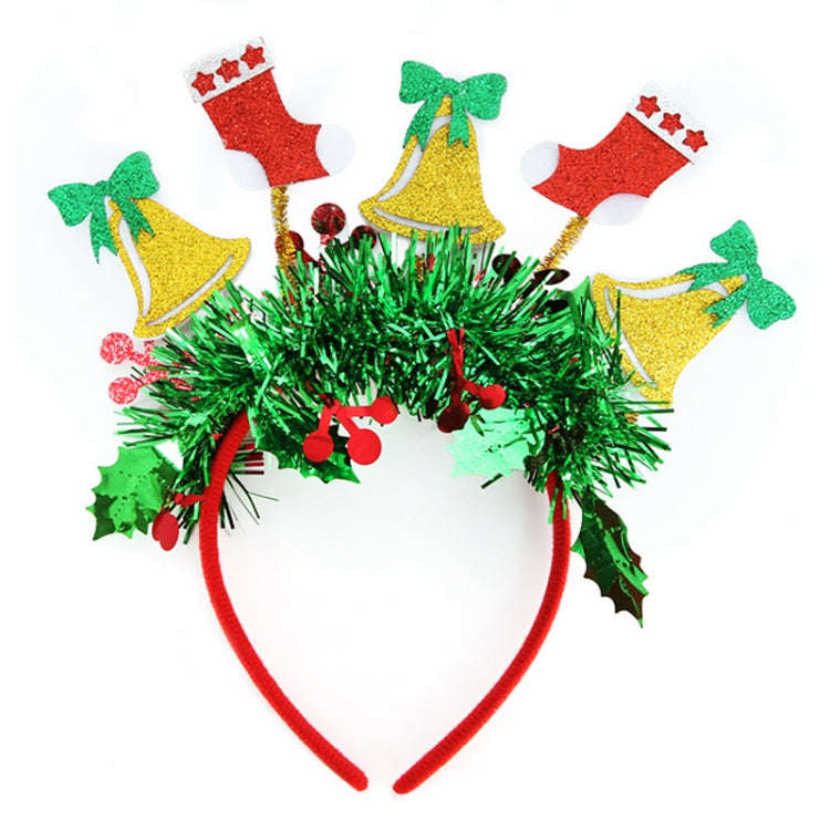 Christmas Party Dress Up New Year Headdress Christmas Decoration Colorful Stripes Headband, Style...