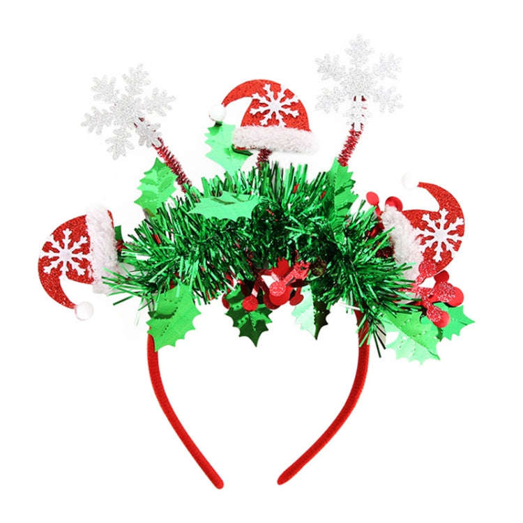 Christmas Party Dress Up New Year Headdress Christmas Decoration Colorful Stripes Headband, Style...